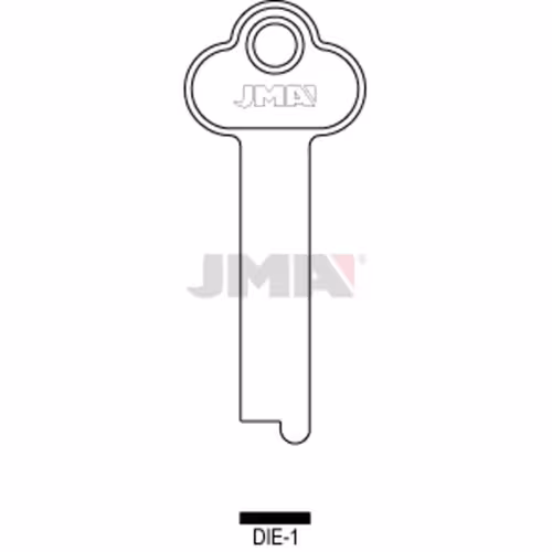 LLAVE JMA LATON SEGURIDAD (DIE-1)
