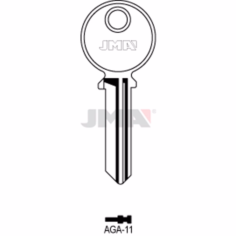LLAVE JMA ACERO-C (AGA-11)