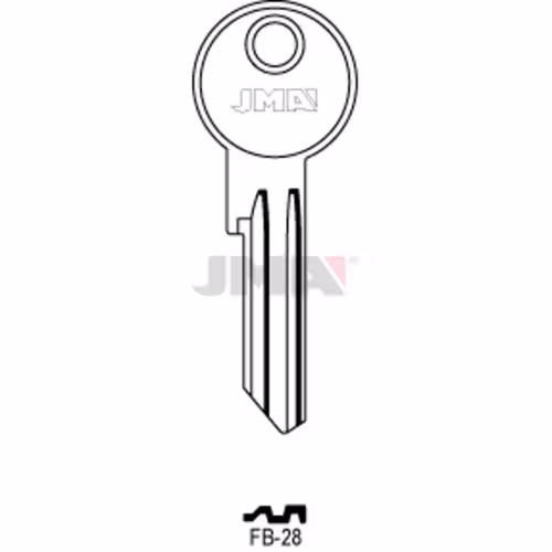 LLAVE JMA ACERO-C (FB-28)