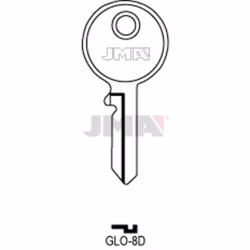 LLAVE JMA ACERO-C (GLO-8D)