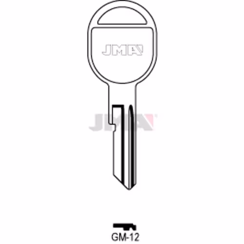 LLAVE JMA ACERO-C (GM-12)