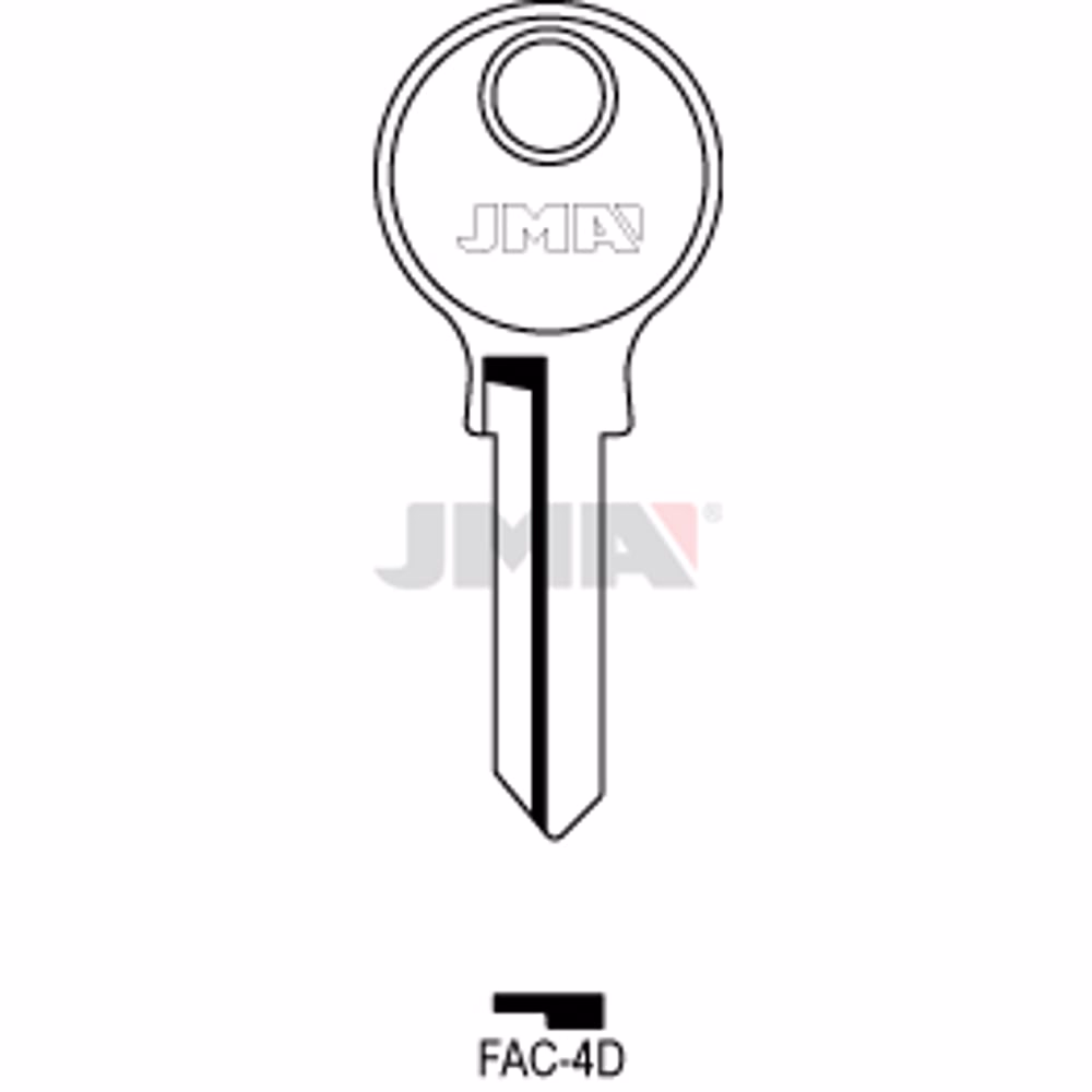 LLAVE JMA ACERO-B (FAC-4D)