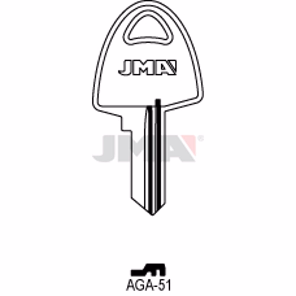 LLAVE JMA ACERO-B (AGA-51)