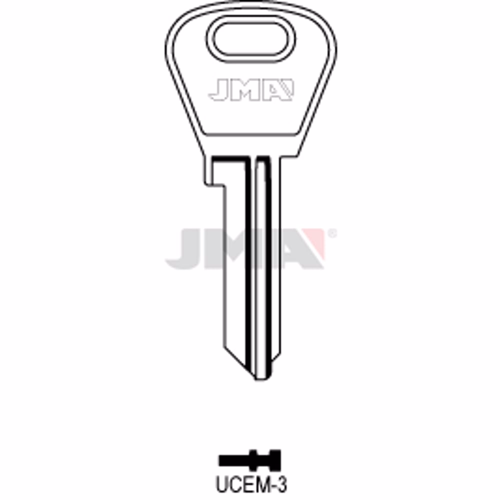 LLAVE JMA ACERO-B (UCEM-3)