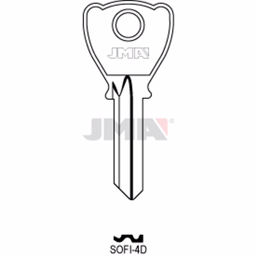 LLAVE JMA ACERO-C (SOFI-4D)