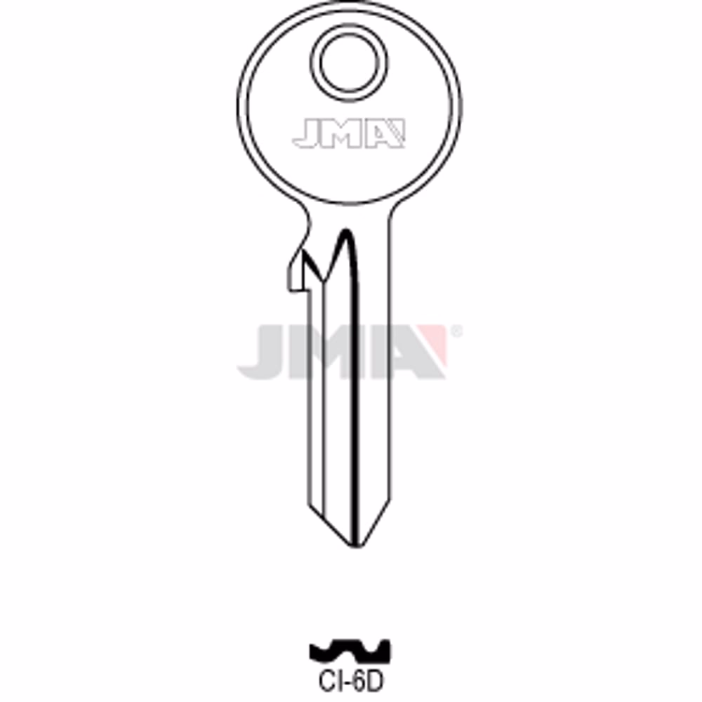 LLAVE JMA ACERO-C (CI-6D)