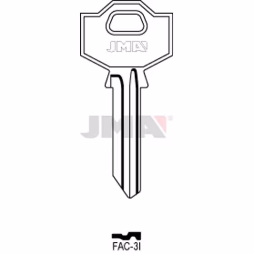 LLAVE JMA ACERO-B (FAC-3I)