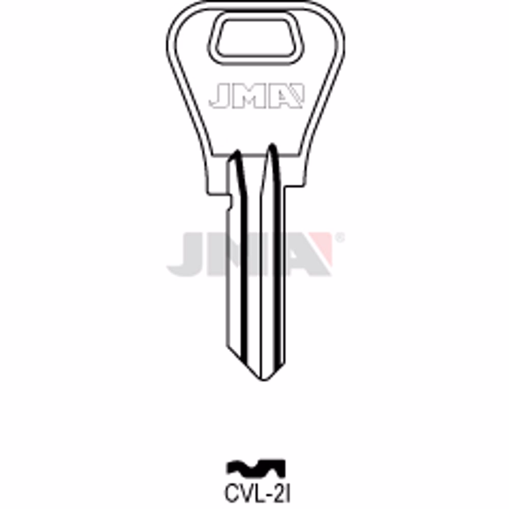 LLAVE JMA ACERO-B (CVL-2I)