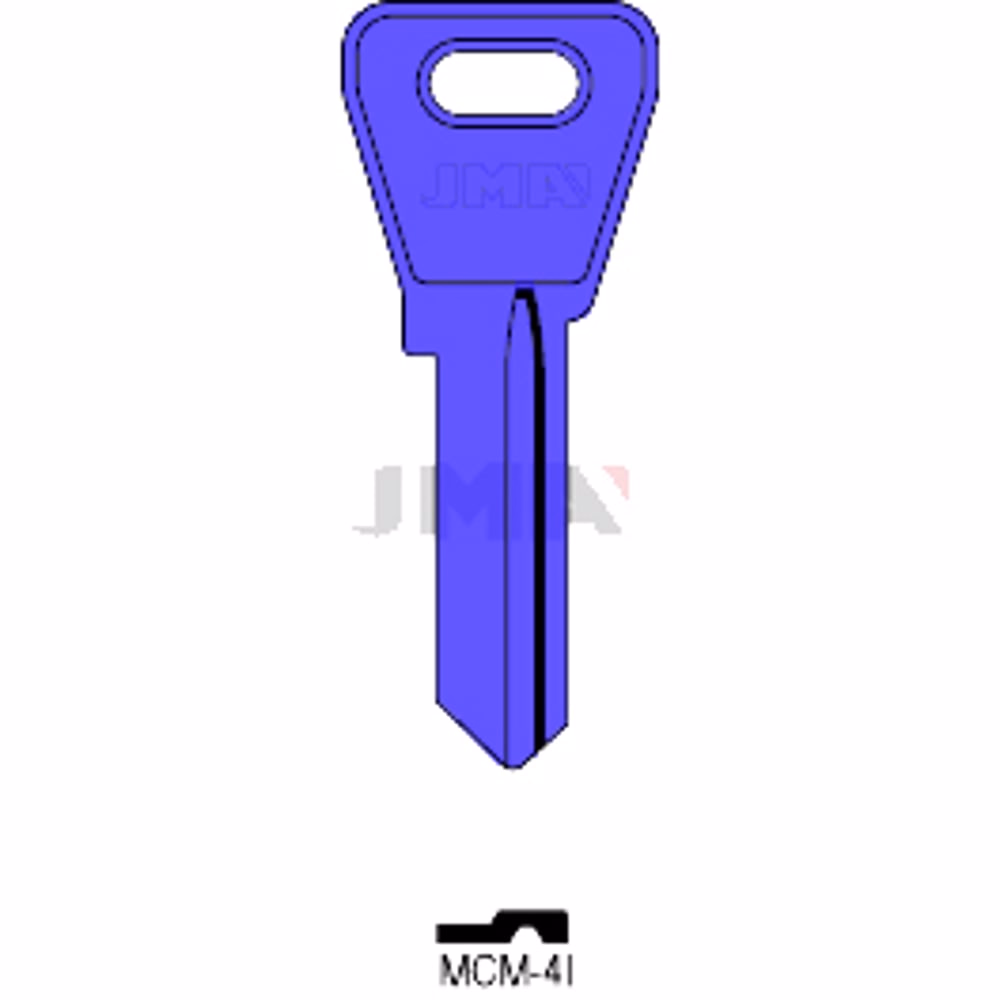 LLAVE JMA ALUMINIO (MCM-4I AZUL)