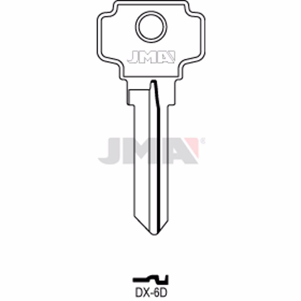 LLAVE JMA ACERO-C (DX-6D)