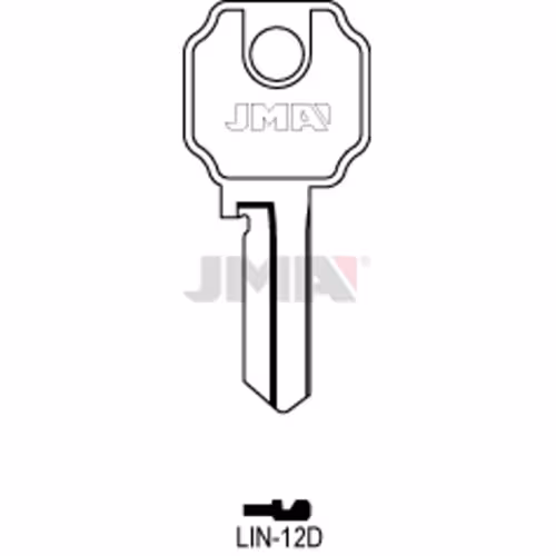 LLAVE JMA ACERO-B (LIN-12D)