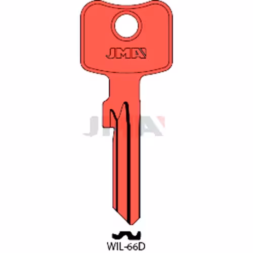 LLAVE JMA ALUMINIO (WIL-66D ROJO)
