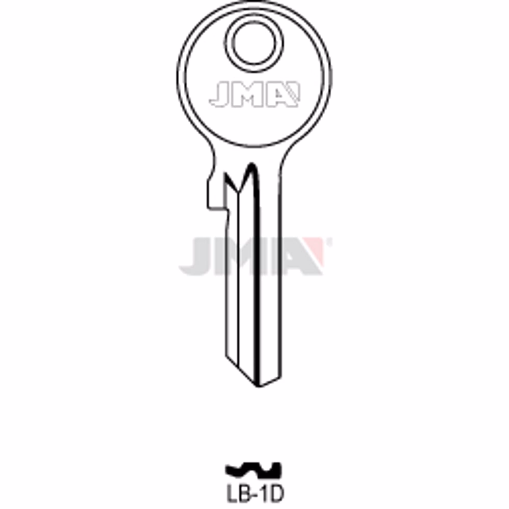 LLAVE JMA ACERO-C (LB-1D)