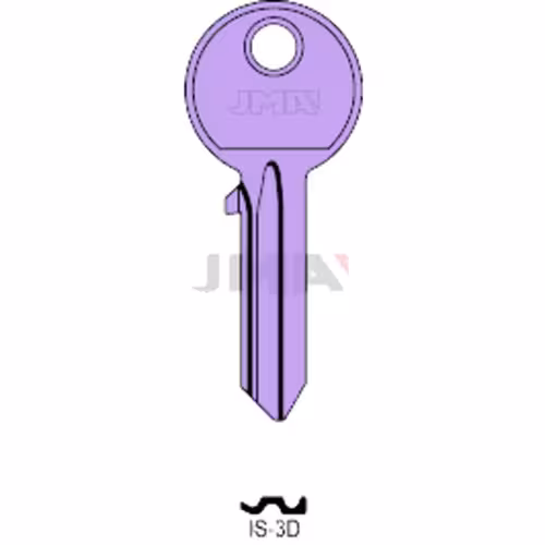 LLAVE JMA ALUMINIO (IS-3D LILA)