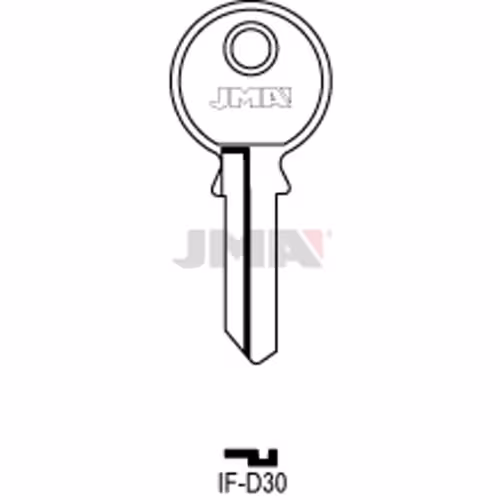 LLAVE JMA ACERO-B (IF-D30)