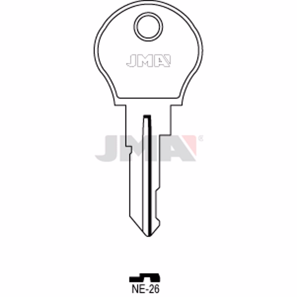 LLAVE JMA ACERO-C (NE-26)
