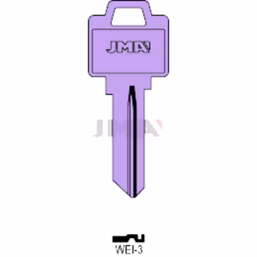 LLAVE JMA ALUMINIO (WEI-3 LILA)