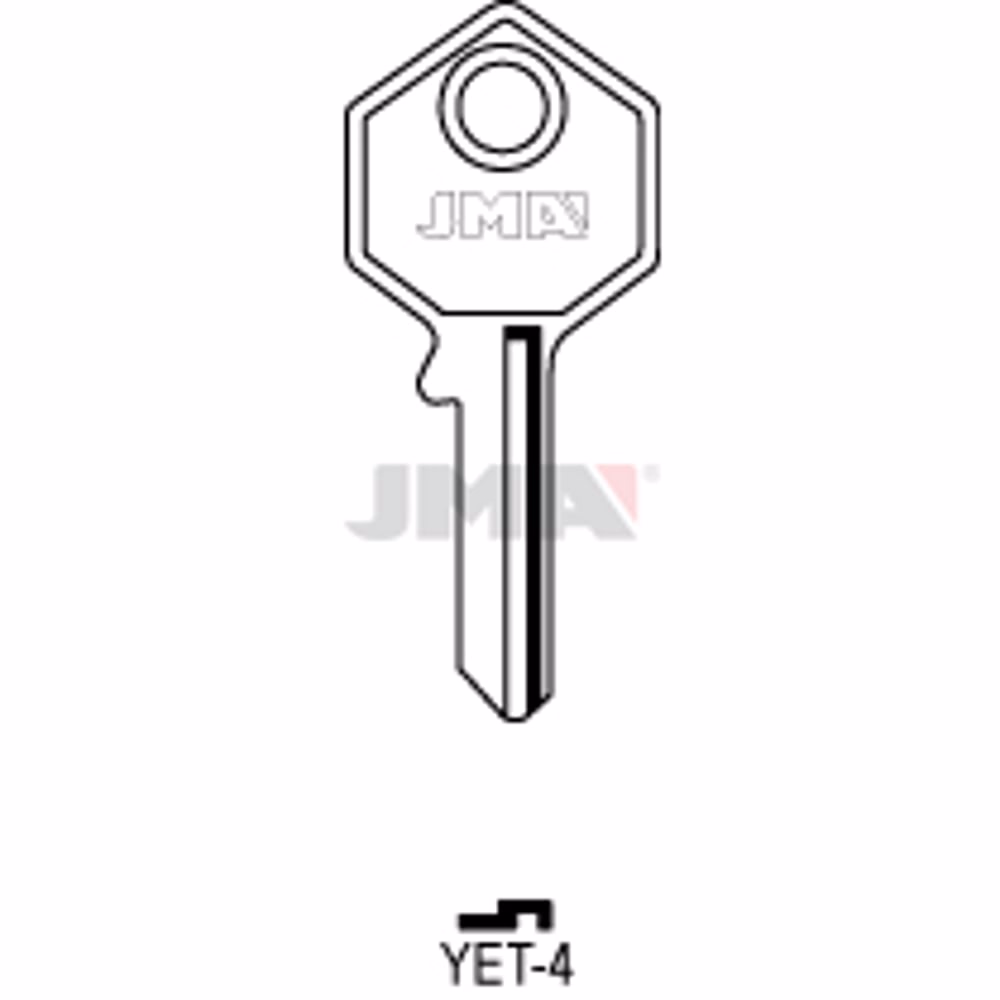 LLAVE JMA ACERO-C (YET-4)