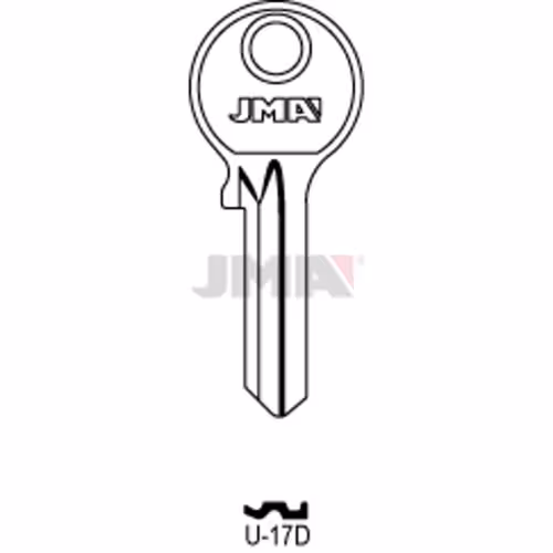 LLAVE JMA ACERO-C (U-17D)