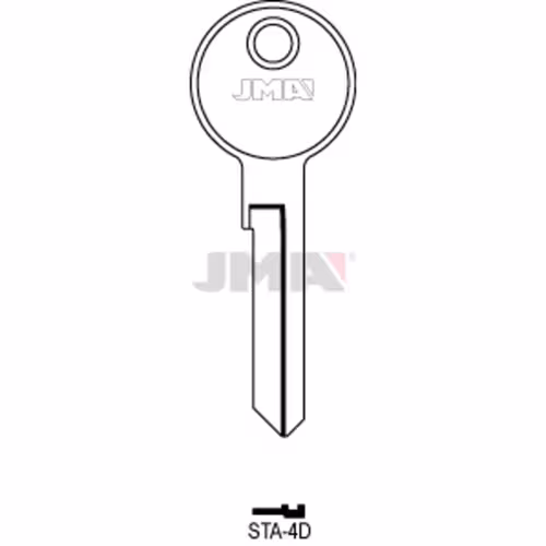 LLAVE JMA ACERO-C (STA-4D)