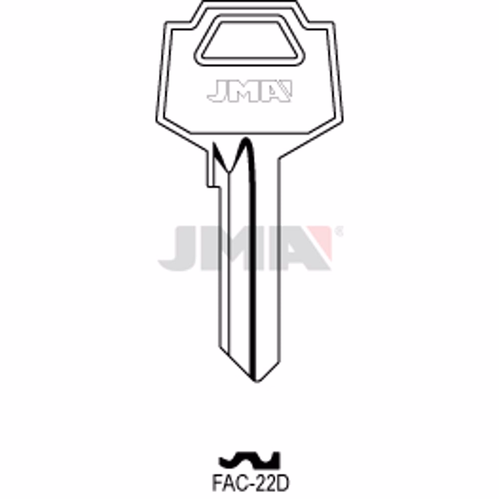 LLAVE JMA ACERO-B (FAC-22D)