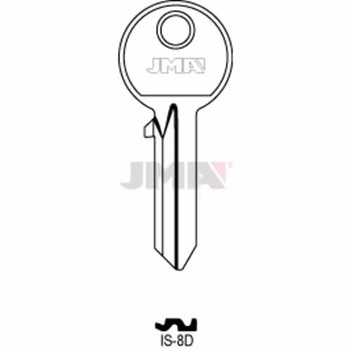 LLAVE JMA ACERO-B (IS-8D)