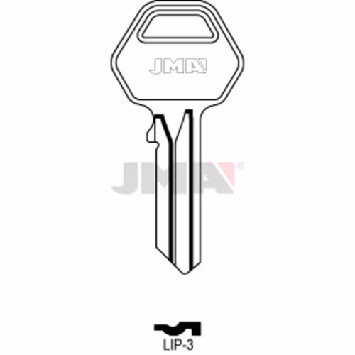 LLAVE JMA ACERO-C (LIP-3)
