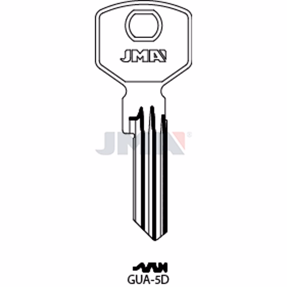 LLAVE JMA ACERO-C (GUA-5D)