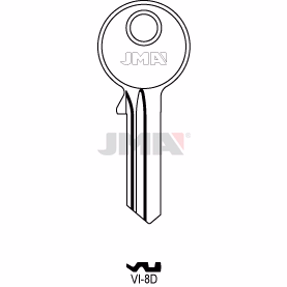 LLAVE JMA ACERO-C (VI-8D)