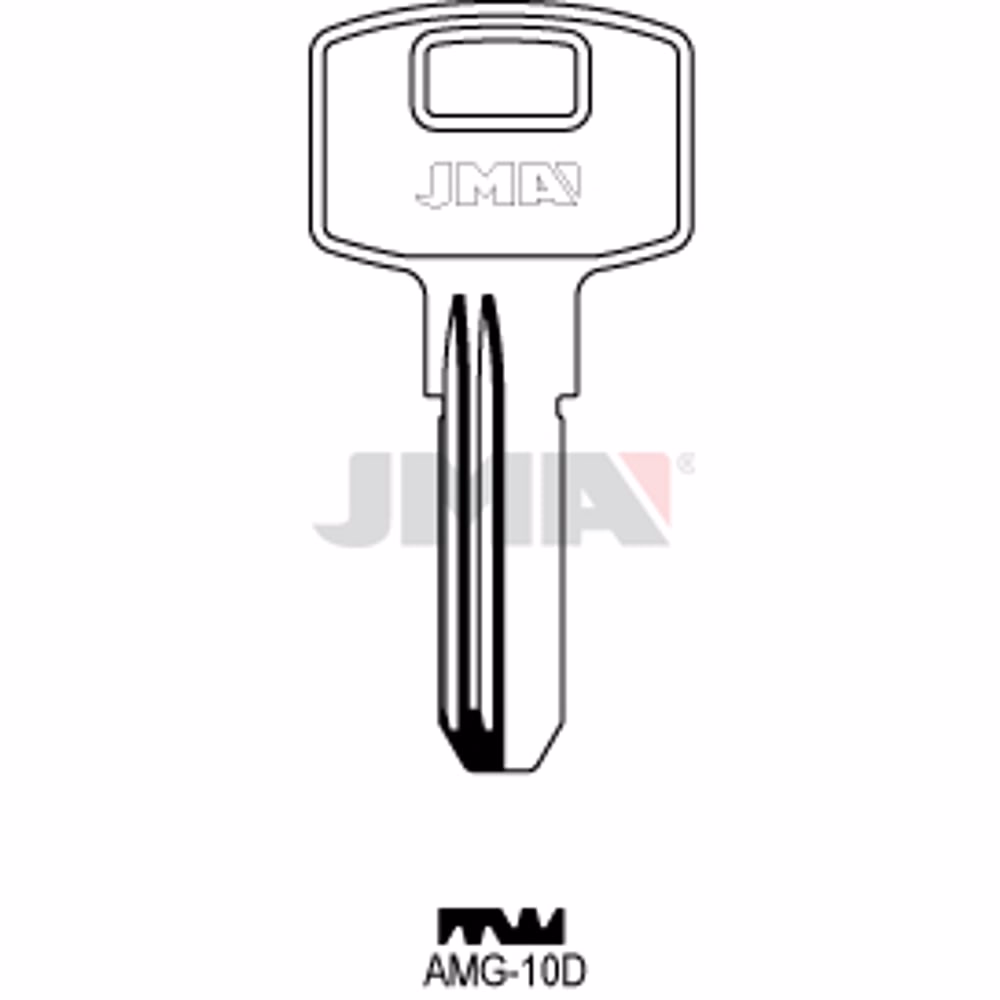 LLAVE JMA LATON SEGURIDAD (AMG-10D)