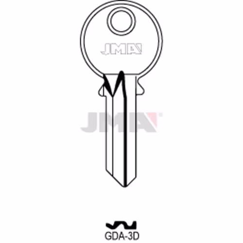 LLAVE JMA ACERO-C (GDA-3D)