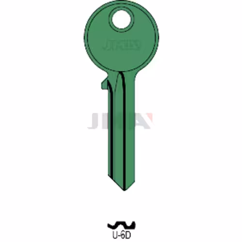 LLAVE JMA ALUMINIO (U-6D VERDE)