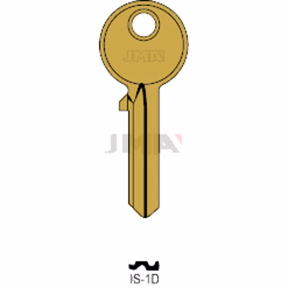 LLAVE JMA ALUMINIO (IS-1D ORO)