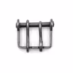 HEBILLA JEREZANA DOBLE GANCHO RD ACERO INOXIDABLE (30 mm)