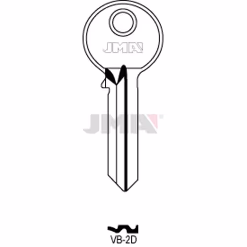LLAVE JMA ACERO-C (VB-2D)