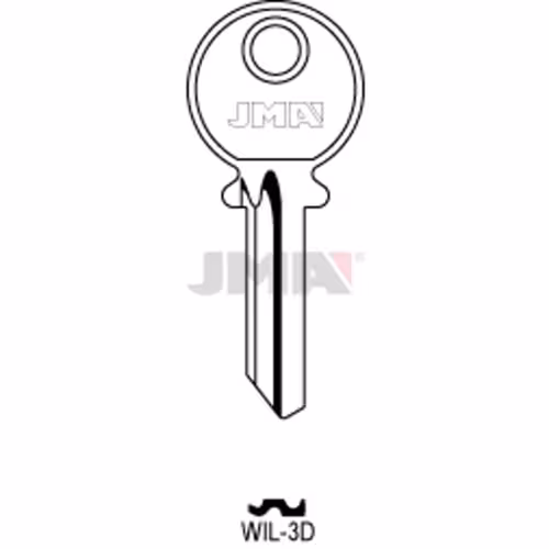 LLAVE JMA ACERO-C (WIL-3D)