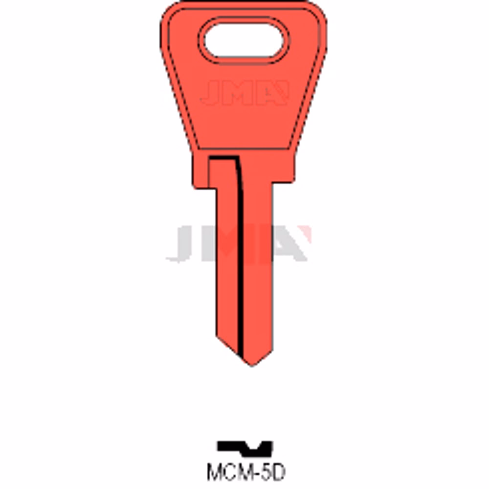 LLAVE JMA ALUMINIO (MCM-5D ROJO)
