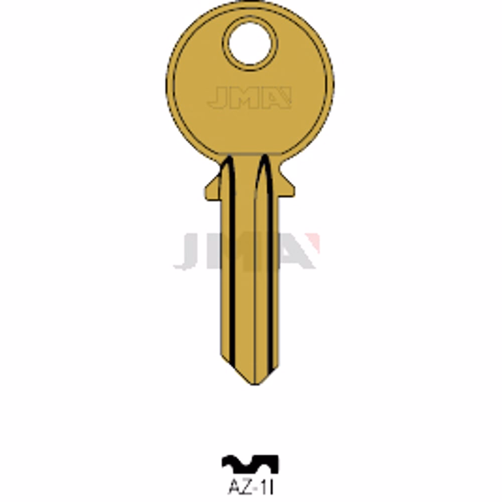 LLAVE JMA ALUMINIO (AZ-1I ORO)