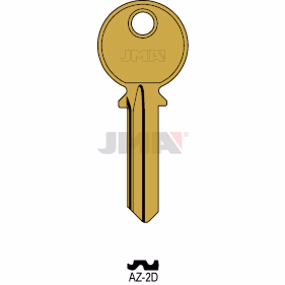 LLAVE JMA ALUMINIO (AZ-2D ORO)