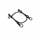 BOCADO VAQUERO FIJO-CURVO ARCO (PAVONADO-INOX)