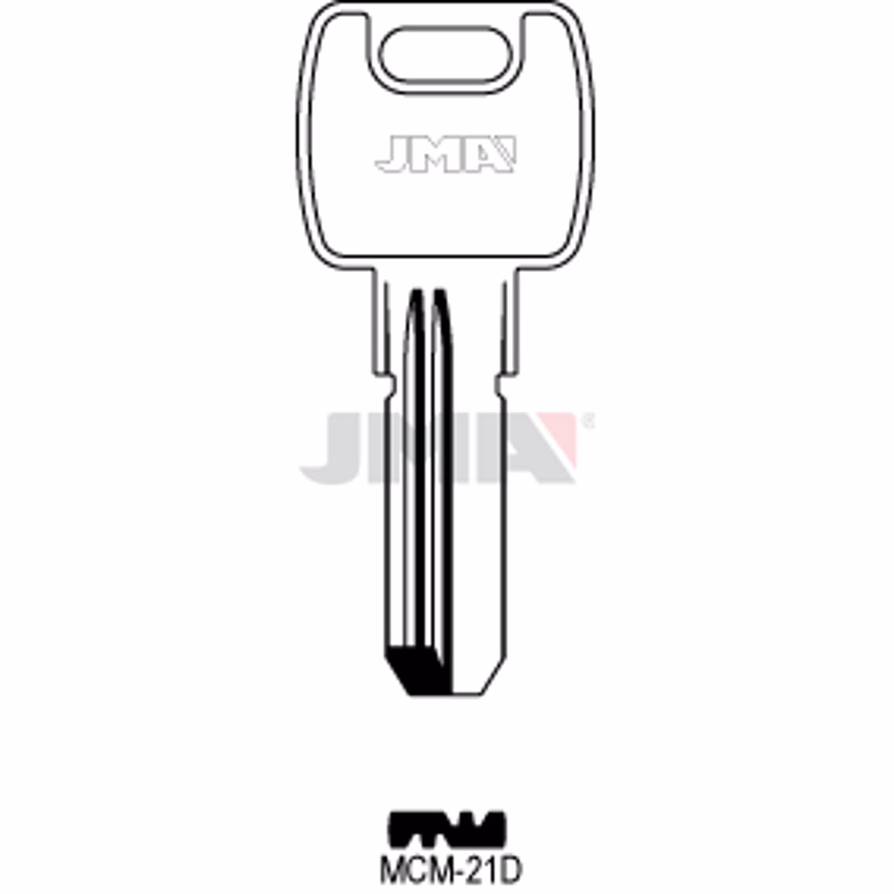 LLAVE JMA LATON SEGURIDAD (MCM-21D)