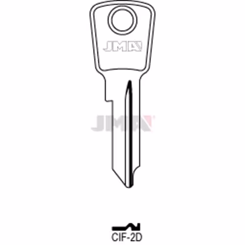 LLAVE JMA ACERO-C (CIF-2D)