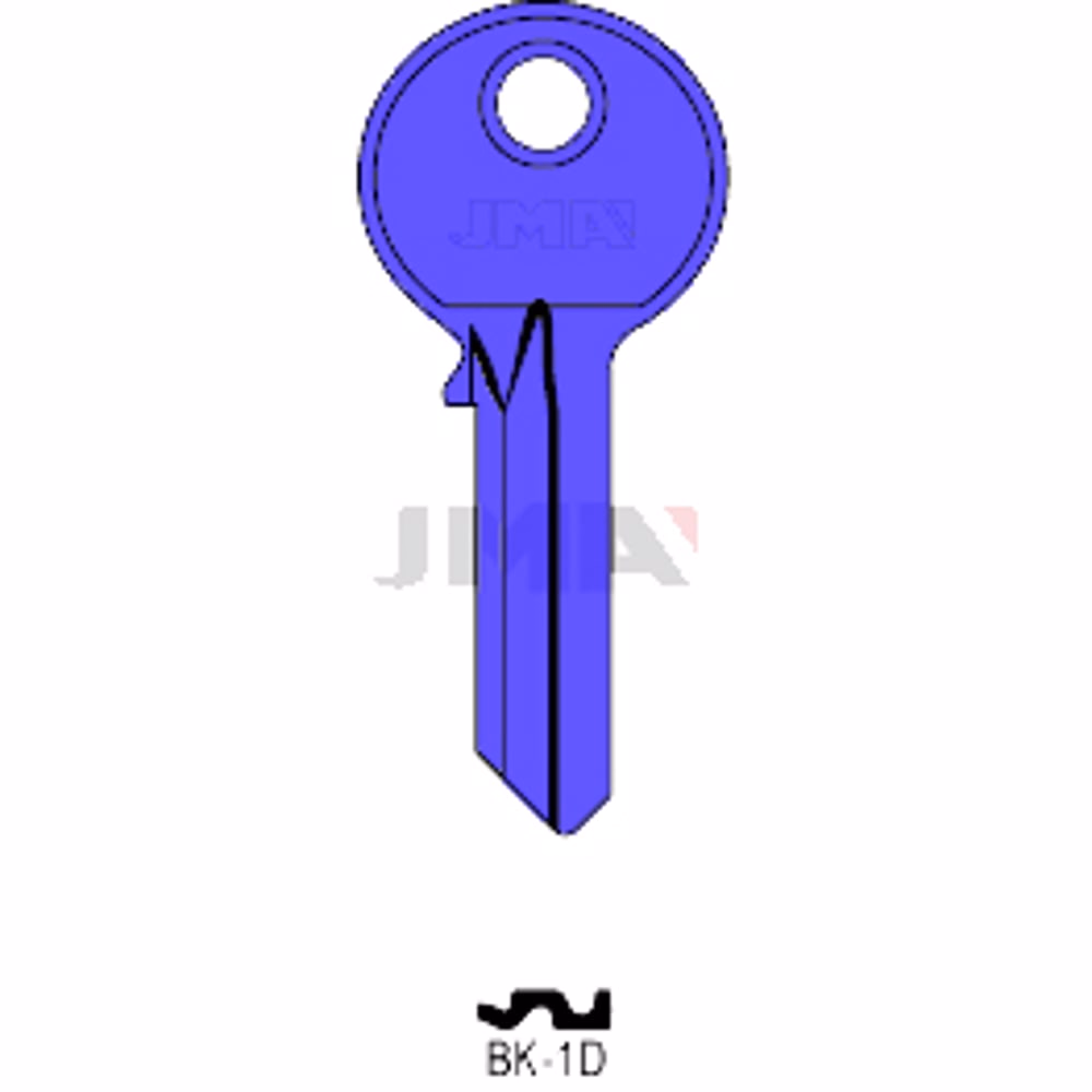 LLAVE JMA ALUMINIO (BK-1D AZUL)