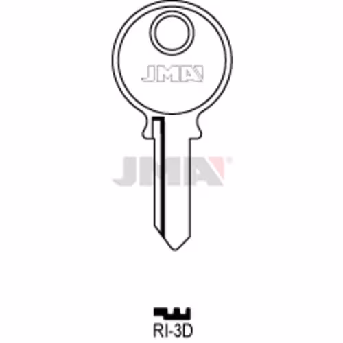 LLAVE JMA ACERO-B (RI-3D)