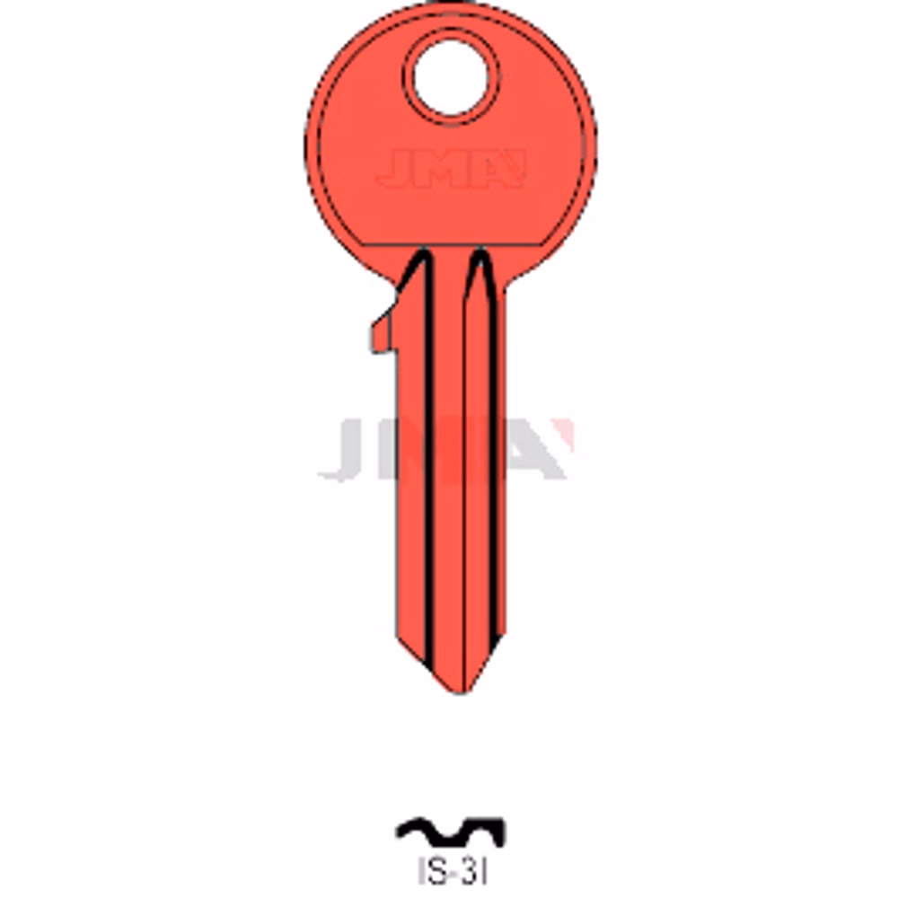 LLAVE JMA ALUMINIO (IS-3I ROJO)