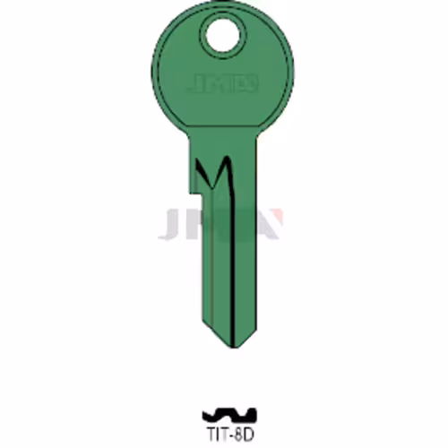 LLAVE JMA ALUMINIO (TIT-8D VERDE)