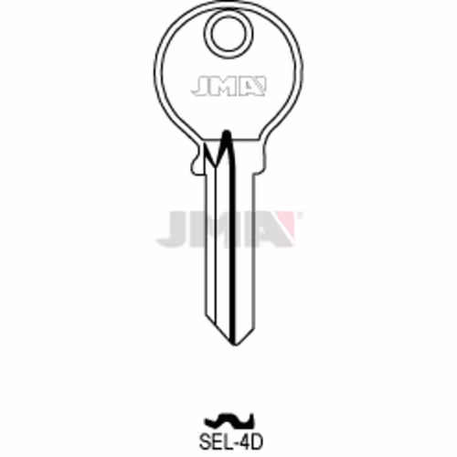 LLAVE JMA ACERO-C (SEL-4D)