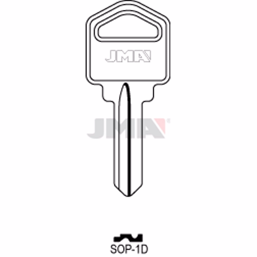 LLAVE JMA ACERO-C (SOP-1D)