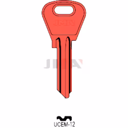 LLAVE JMA ALUMINIO (UCEM-12 ROJO)