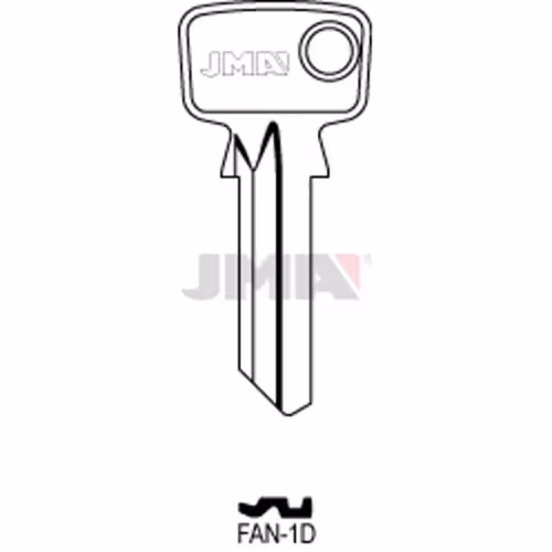 LLAVE JMA ACERO-C (FAN-1D)